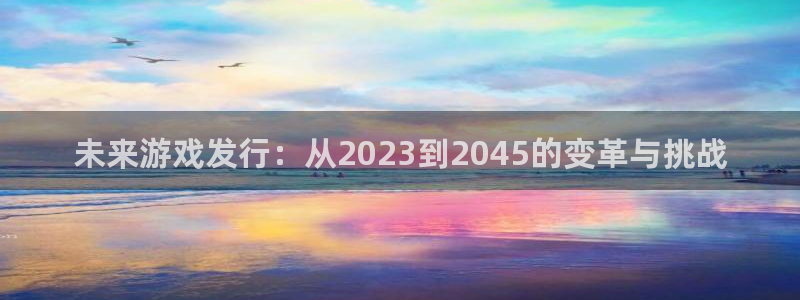 亿万28子图书：未来游戏发行：从2023到2045的变革与挑战